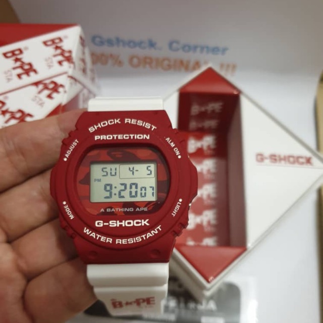 最大56％オフ！ G-SHOCK DW-5750E A BATHING APE コラボ レア