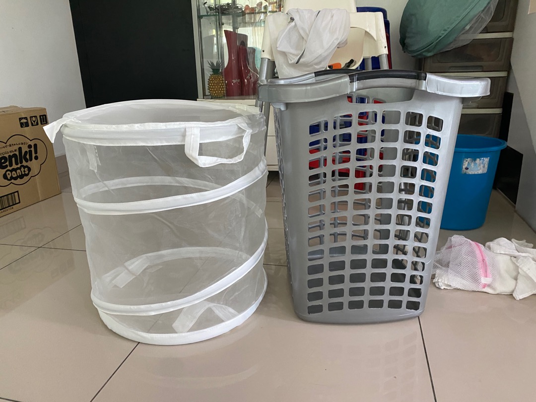 FYLLEN Laundry basket white 79 l BAKUL  BAJU  KOTOR  