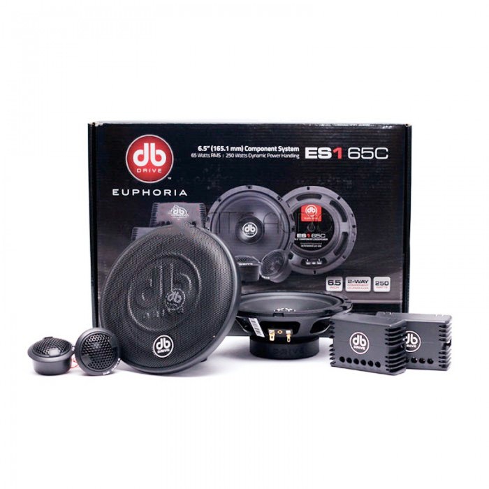 DB DRIVE EUPHORIA ES1 65C 6.5" COMPONENT SET SPEAKER 250W Shopee Malaysia