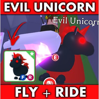 roblox adopt me evil unicorn