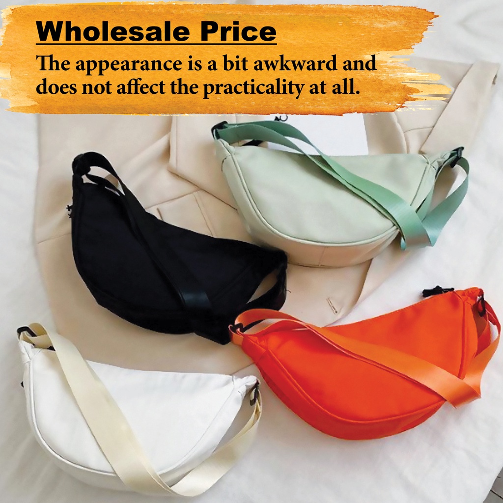 LOCAL STOCK Uniqlo Nylon Chest Beg Crossbody Beg Shoulder Round Beg