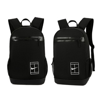 nike court advantage tennis backpack black