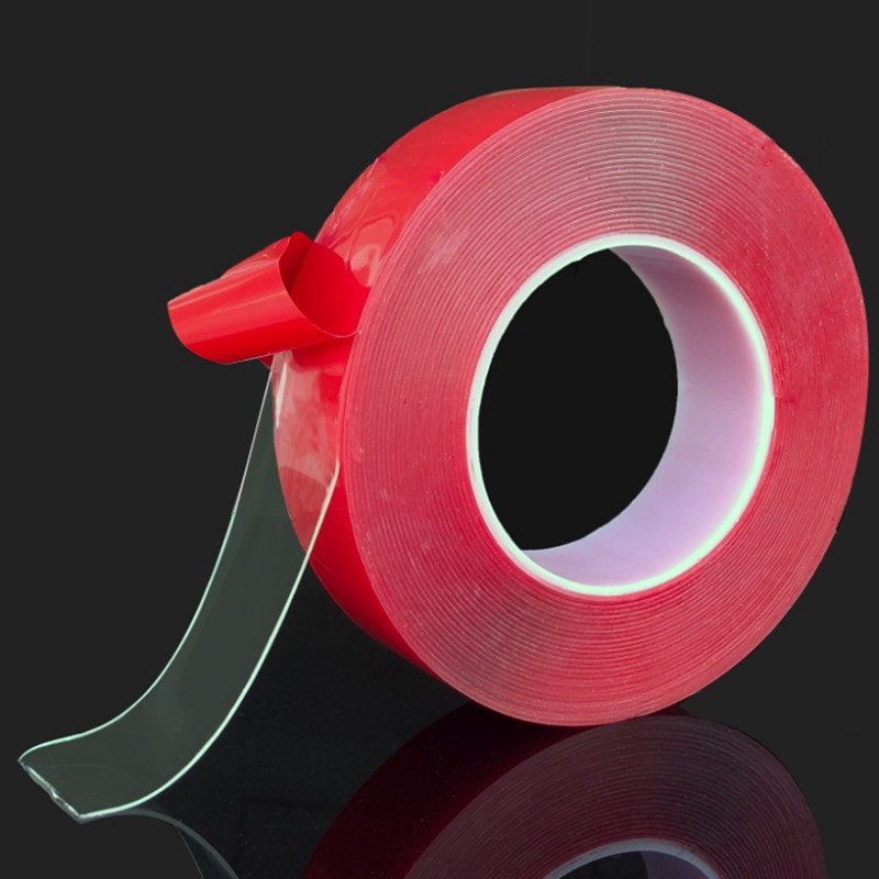 rylybons Red Transparent Silicone Double Sided Tape 