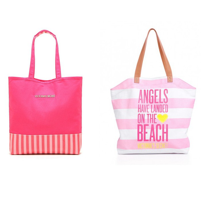 hot pink beach bag