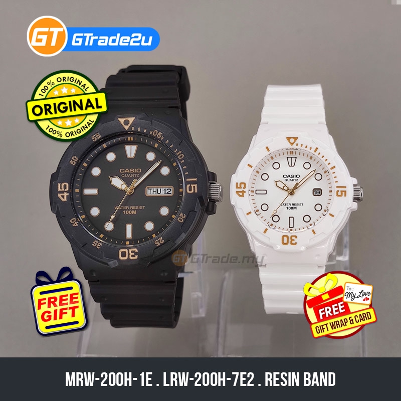 Original Mrw 0h 1ev Lrw 0h 7e2v Analog Couple Watch Shopee Malaysia
