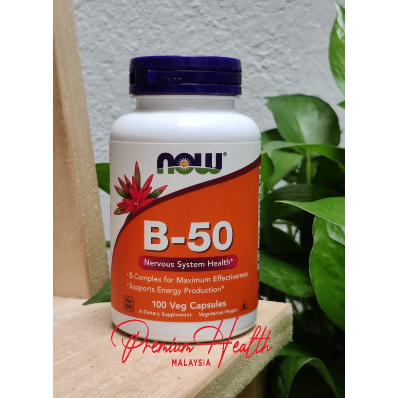 [READY STOCK!] Now B-50 (100 Capsules) | Shopee Malaysia