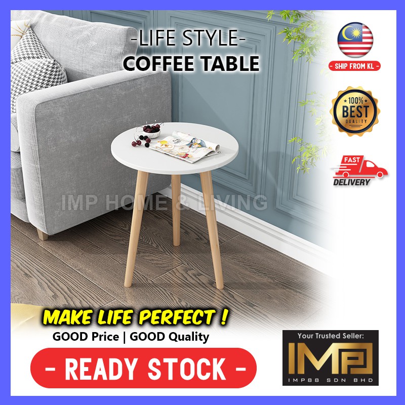 Coffee Table Bedside Table Side Table Meja Kopi Meja Sisi Side Table Living Room Coffee Table Modern Design Wooden Table Shopee Malaysia