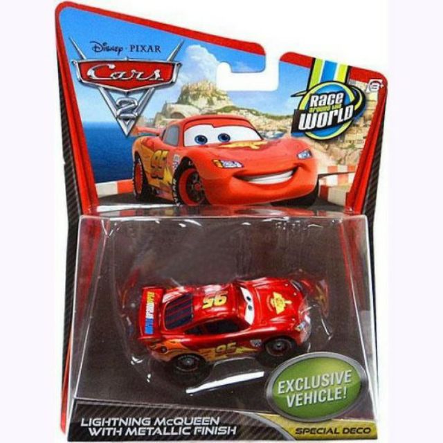 metallic lightning mcqueen