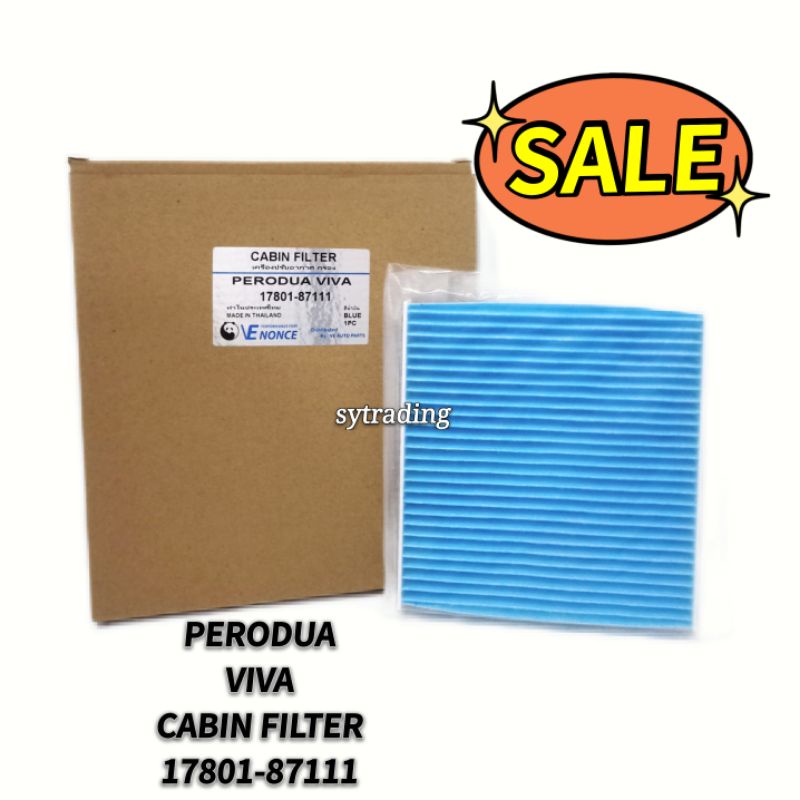 Perodua Cabin Aircond Filter Perodua Viva 1780187111 Shopee Malaysia