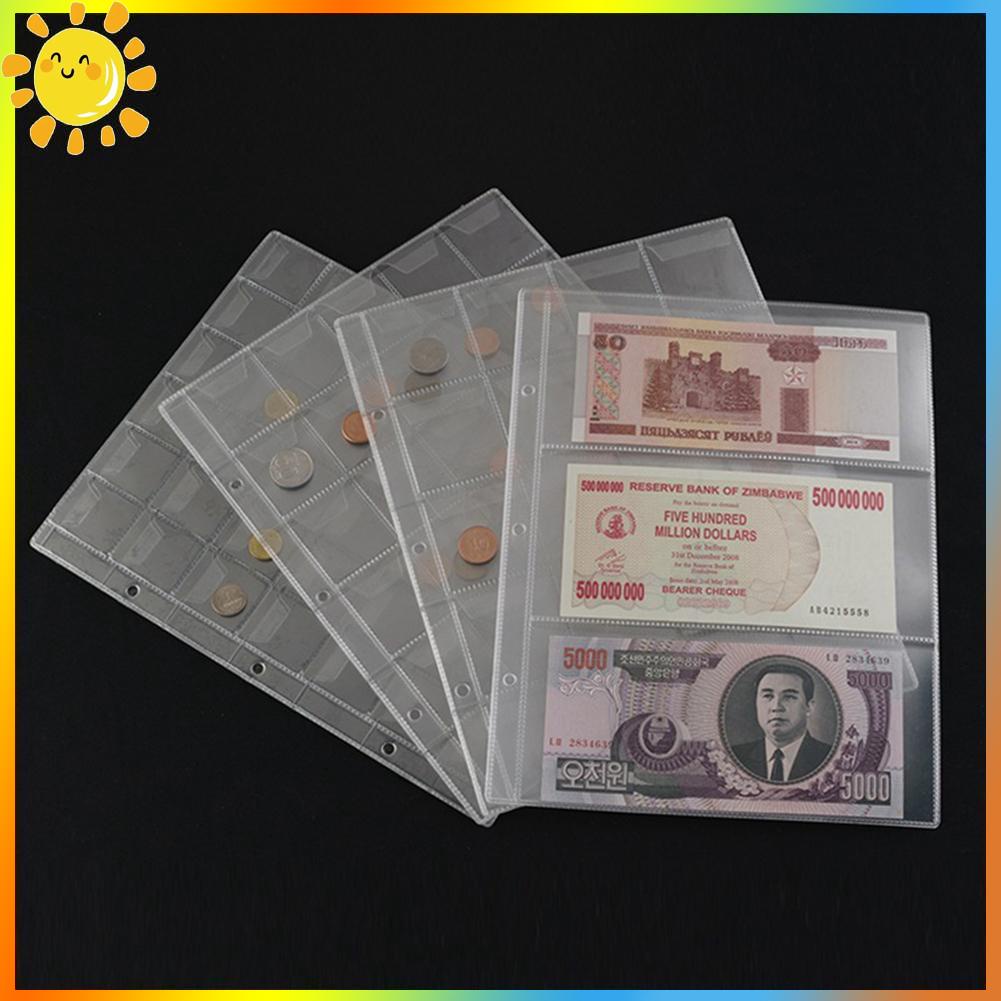 100Pcs Money Protective Bag Paper Money Collection Currency Collection Banknote Storage Box For Collectors and Holders Sample 9