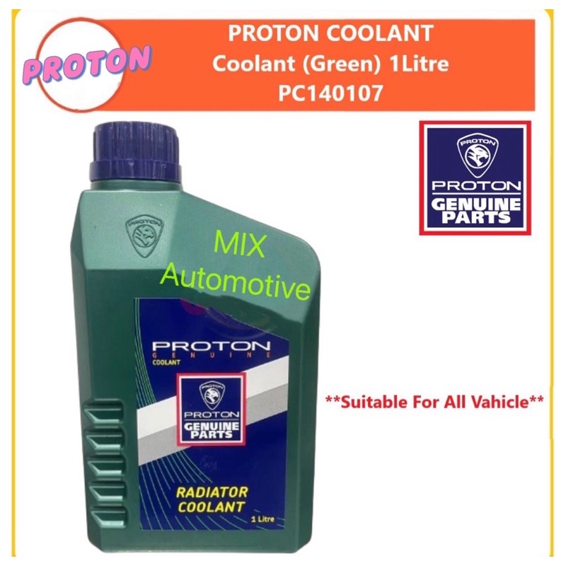 ORIGINAL PROTON COOLANT (1L) PC140107 RADIATOR COOLANT | Shopee Malaysia