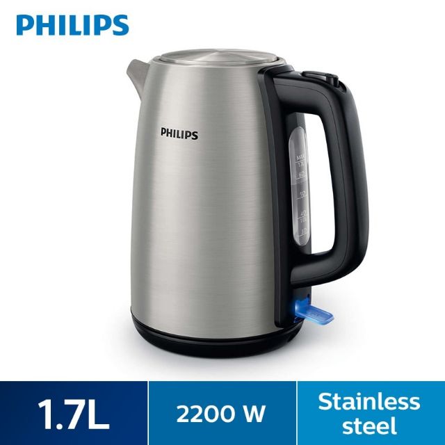 ️[Ready Stock] Philips Jug Kettle HD9351 (1.7L) Stainless Steel Body