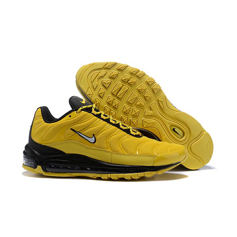 air max plus 97 black and yellow