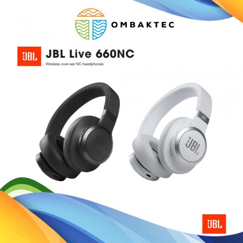 JBL LIVE 660 Active Noise Cancelling Over the Ear Wireless Bluetooth