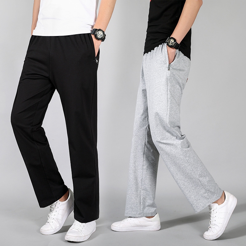 men's straight leg sweatpants