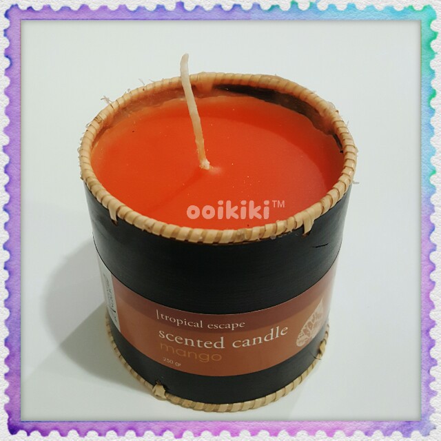 Artisanat Angkor tropical escape scented candle sweet mango flavour Fragrance