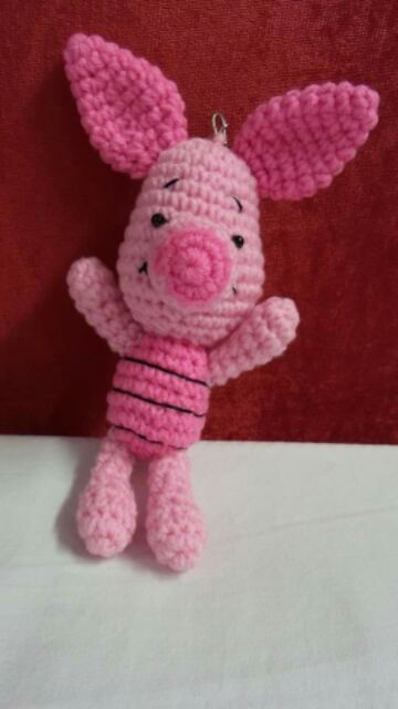 [Limited] Handmade Piggy keychain