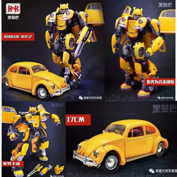 Bmb Transformers Ls 07 Bumblebee Movie B 127 Robot Ls07 Armor Wasp Mpm7 Shopee Malaysia