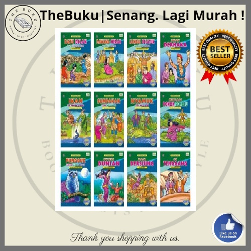 Siri Melayu Klasik: 12 Tajuk Dwibahasa + FREE ebook