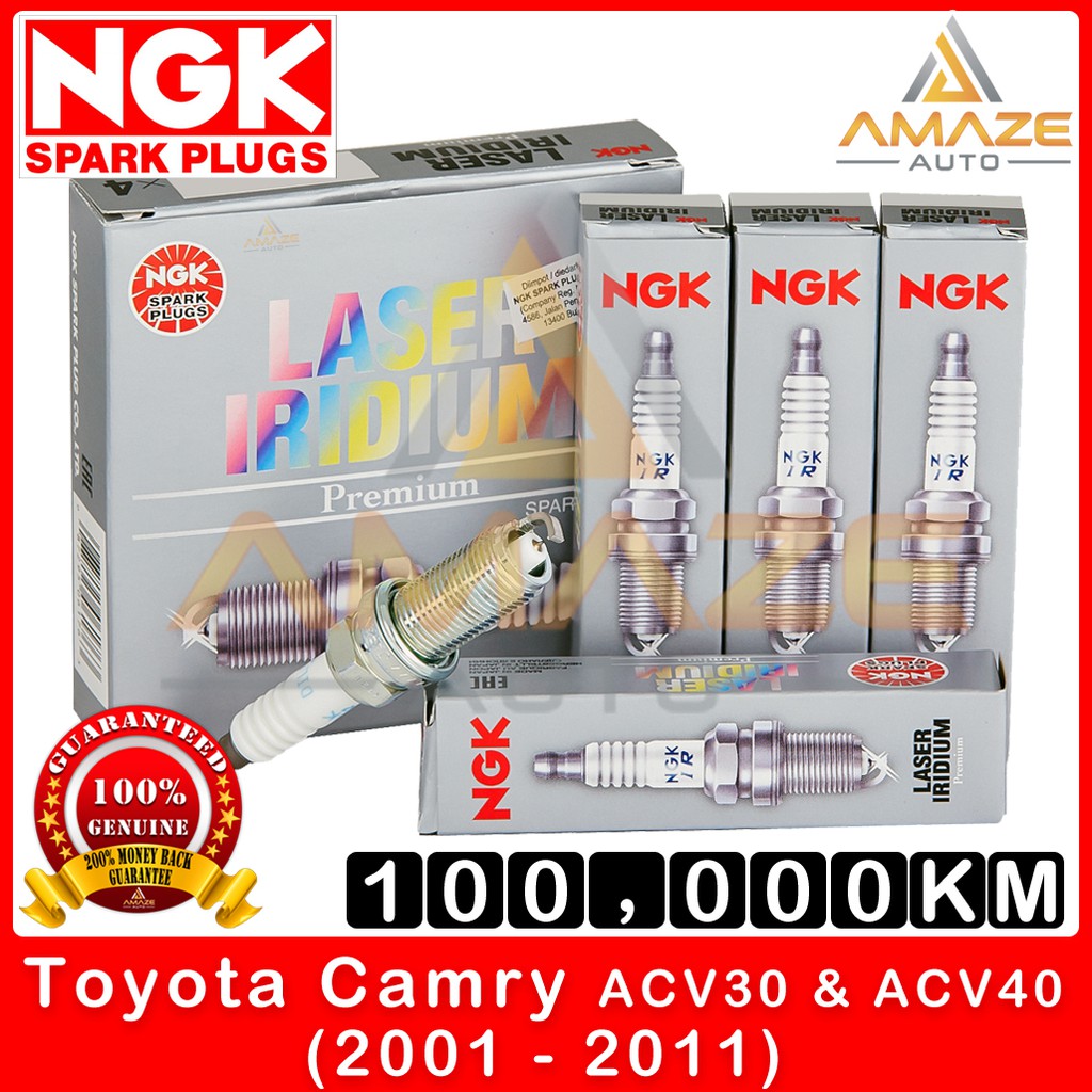 NGK Laser Iridium Spark Plug for Toyota Camry (ACV30 & ACV40) (2001