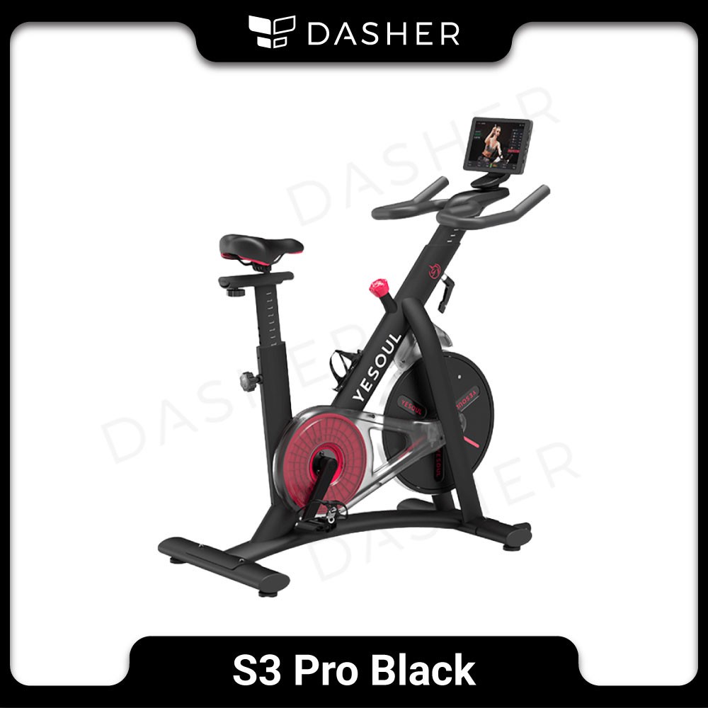 shopee: Global Version Yesoul S3 / S3 Pro Spinning Bike Magnetic System Indoor Gym Equipment (0:2:Variation:S3 Pro Black(Tablet);1:1:Size:24 Months)