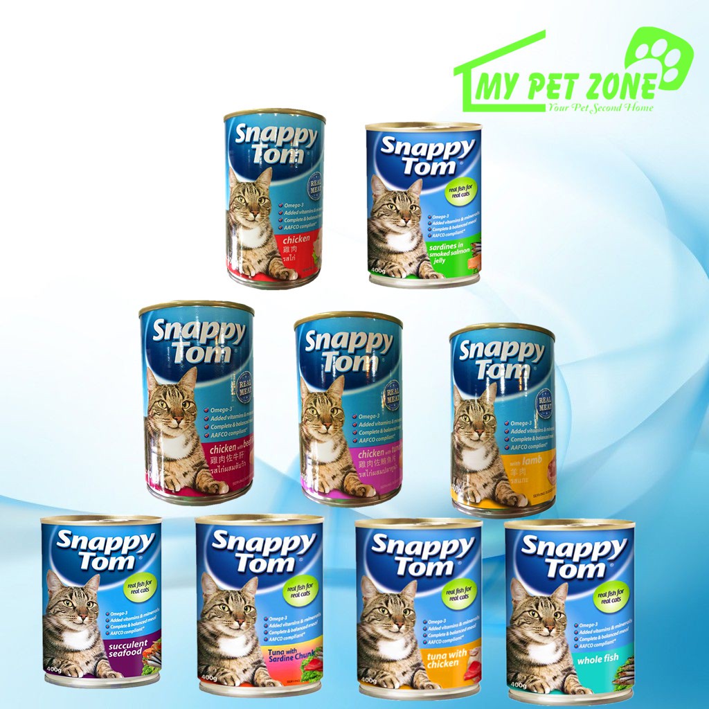 Snappy Tom Cat Canned 400g Shopee Malaysia