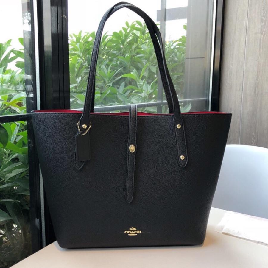 coach market tote bag