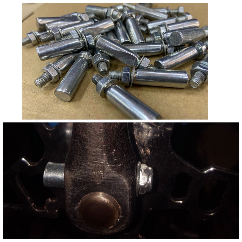 BICYCLE CRANK COTTER PIN BASIKAL CLASSIC CRANK COTTER PINS PIN PENGAYUH BASIKAL Shopee Malaysia