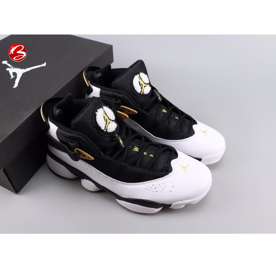 men's air jordan 6 rings basketball shoes