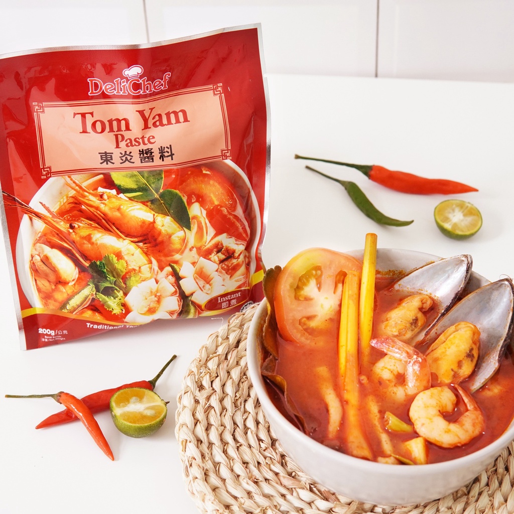 Delichef Tom Yam Paste 200g | Shopee Malaysia