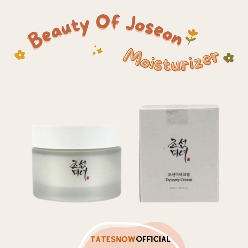 Beauty Of Joseon Moisturizer Dry Skin Oily Skin Acne Skin 50ml Shopee