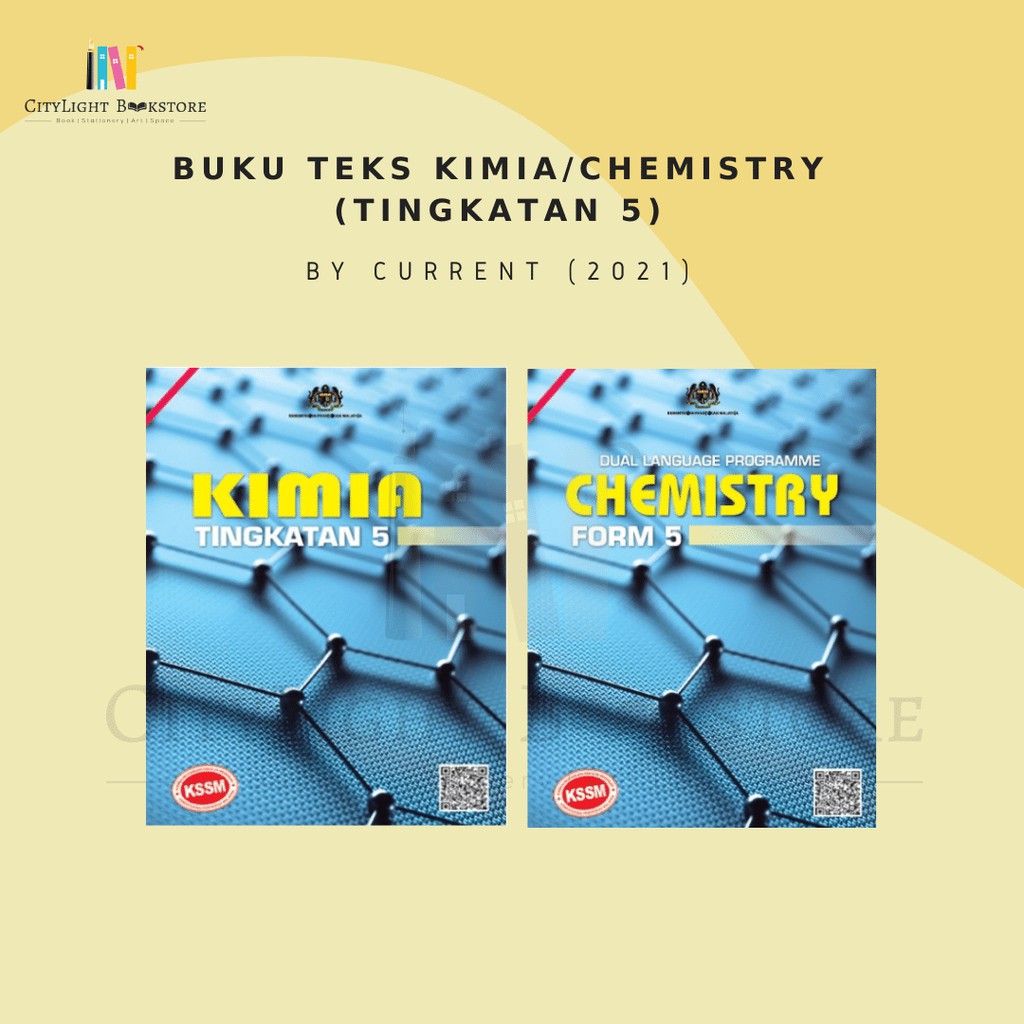 [CITYLIGHT] Text Book Buku Teks Kimia / Chemistry Tingkatan 5 KSSM