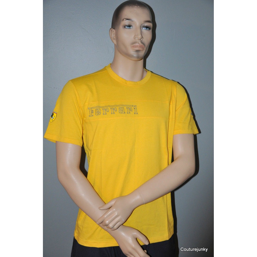 yellow tee