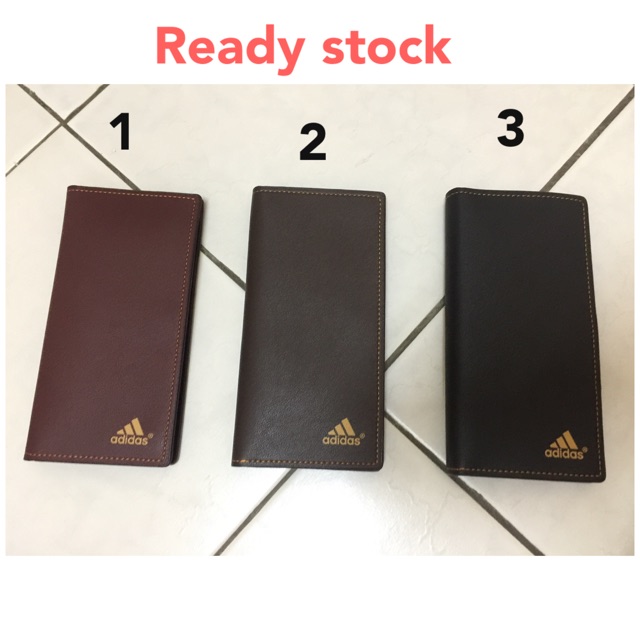 adidas long wallet