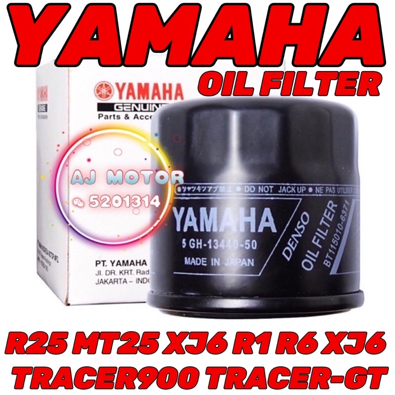 YAMAHA MINYAK OIL FILTER R25 MT25 MT09 MT07 XJ6 R6 R1 TRACER900 TRACER