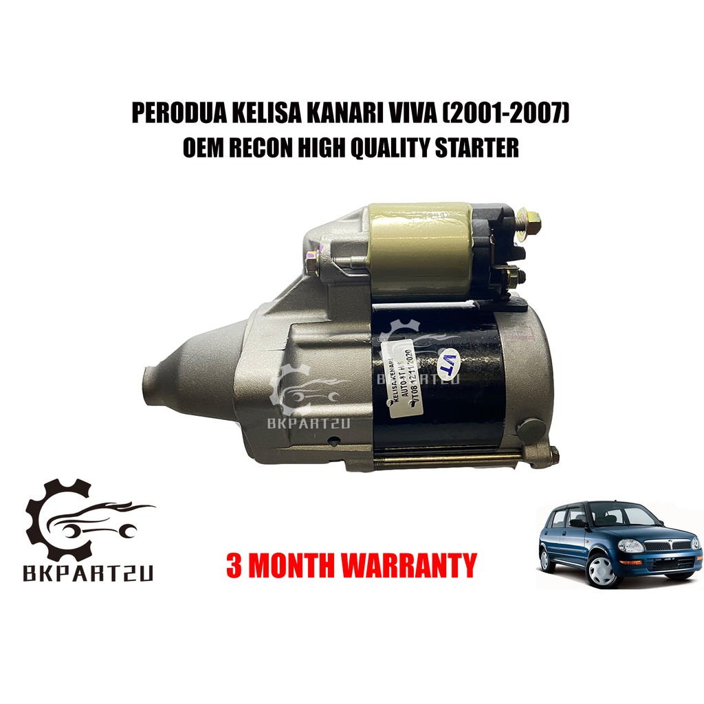 PERODUA KELISA KANARI VIVA (20012007) STARTER MOTOR RECON AUTO MANUAL