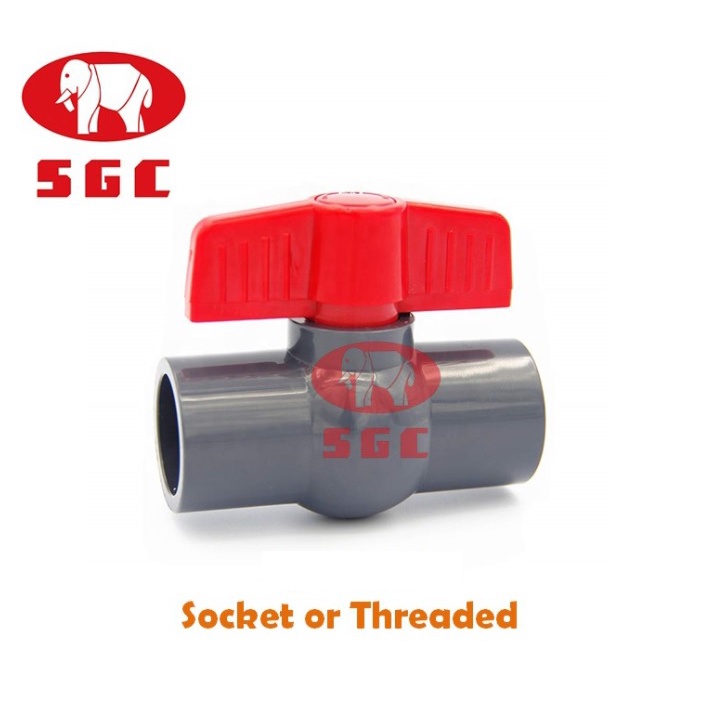 3 Or 4 Sgc Pvc Ball Valve Pipe Fitting Threaded Or Non Threaded Paip 3inci 4inci 3 4 Inch 8588