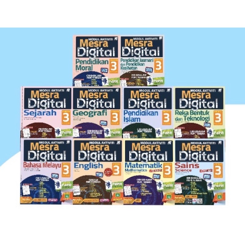 Buy [KOH] MESRA DIGITAL TINGKATAN 3 / FORM 3 / MODUL AKTIVITI / BUKU