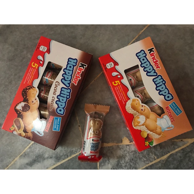 Kinder Happy Hippo Milk And Hazelnut 5 pcs