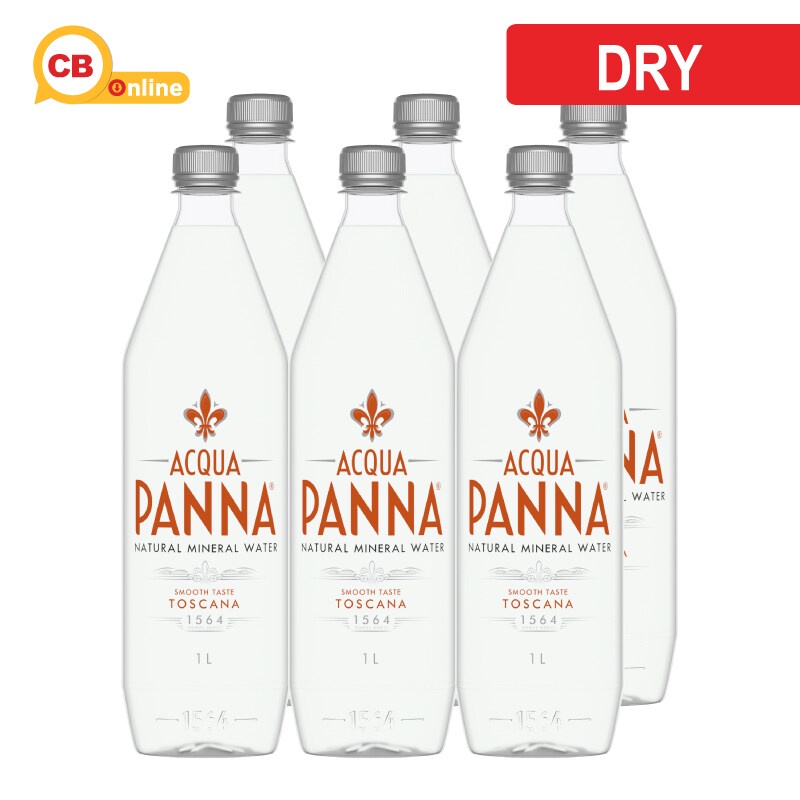 Acqua Panna Still Natural Mineral Water PLASTIC Bottle PET 1L | Shopee ...