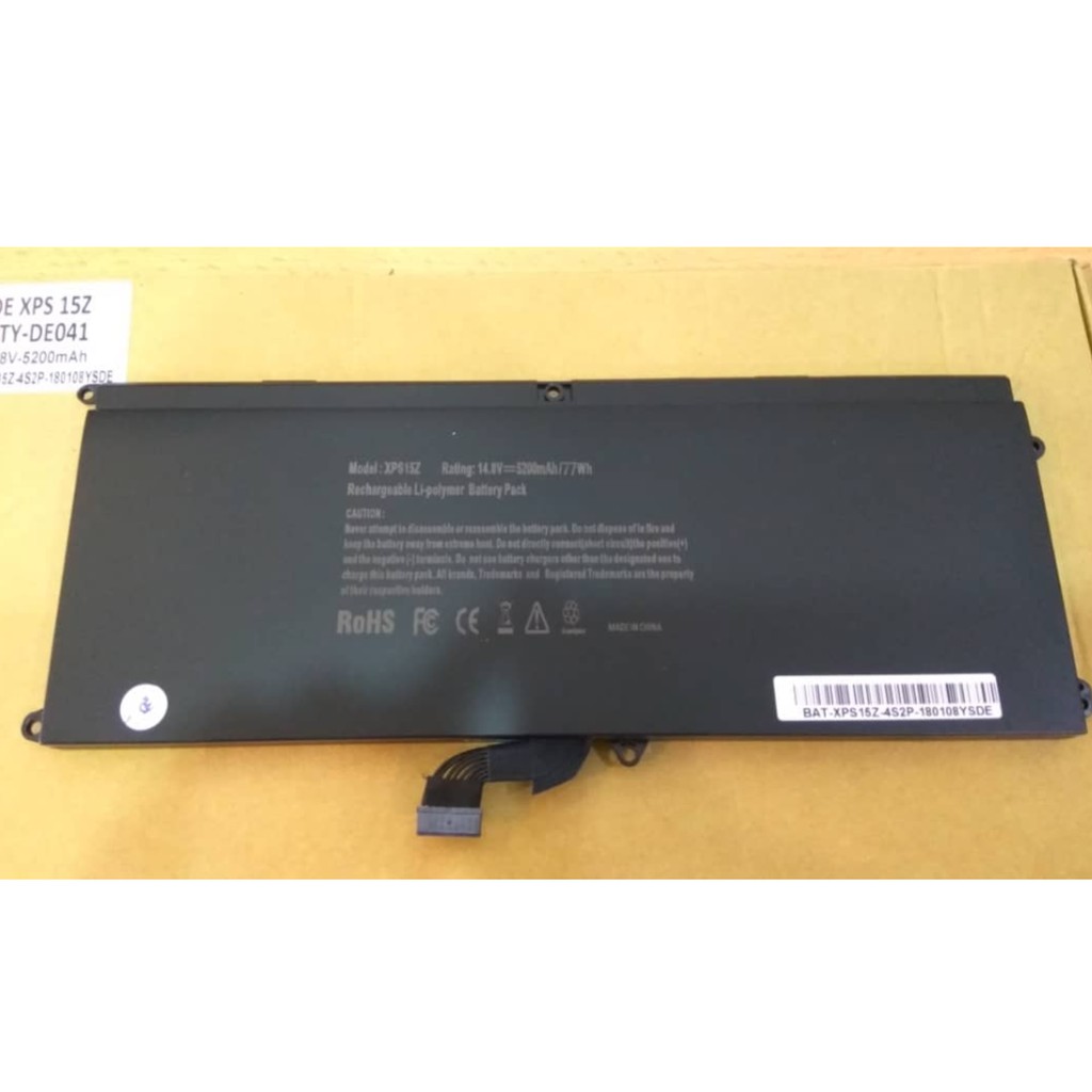 Dell Xps 15z L511z Ohtr7 Series Laptop Battery Shopee Malaysia