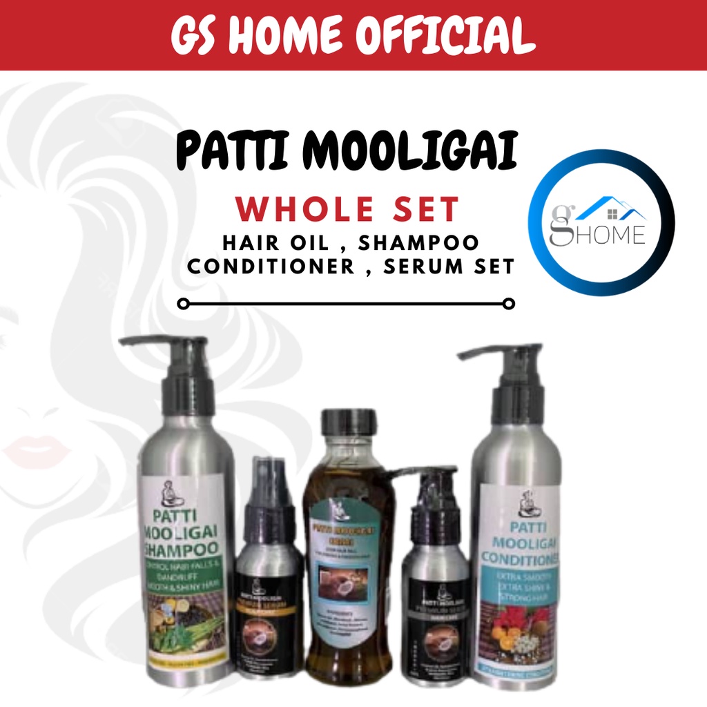 Patti Mooligai Ennai ] Hair Oil , Hair Shampoo , Hair Conditioner And Serum  Sclap Care & Hair Care [ FREE GIFT ] | Shopee Malaysia