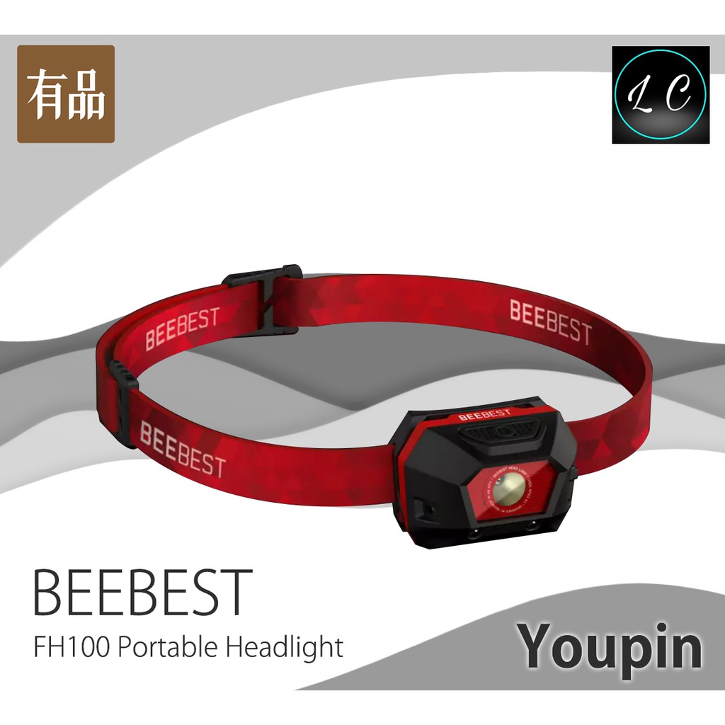Xiaomi Youpin BeeBest Original FH100 FlashLight Portable Outdoor LED Headlight Waterproof Flash Light