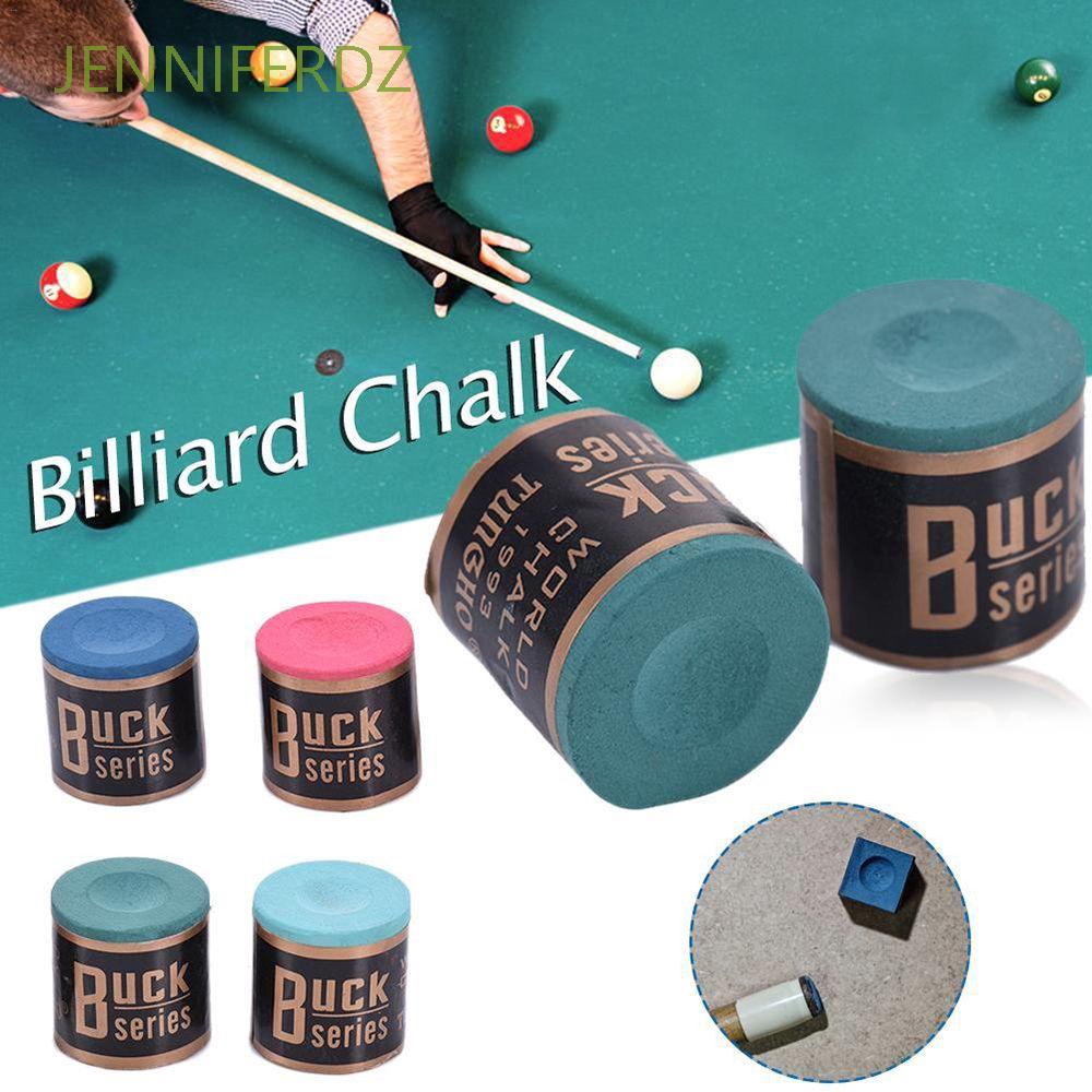 1pc billiard chalks pools cue stick chalk snooker billiard accessories 4 color~~