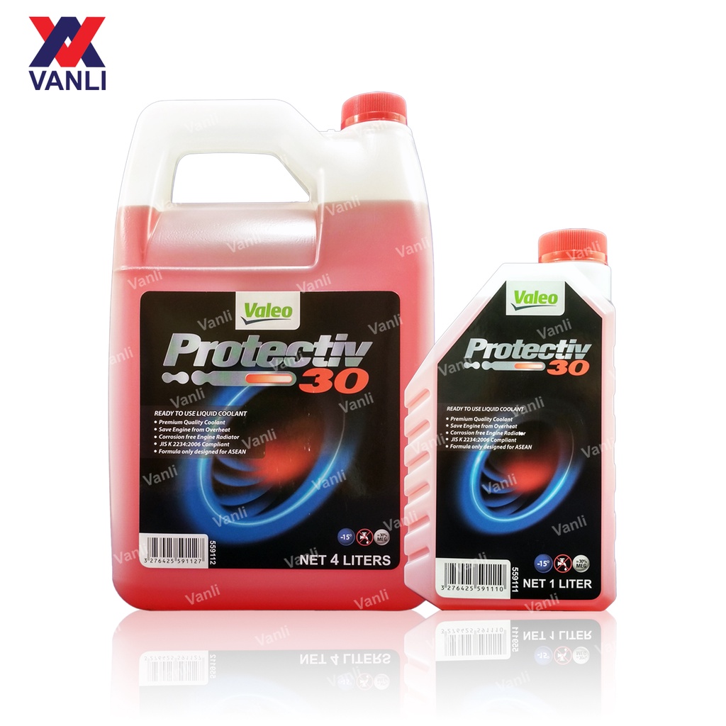Valeo Protectiv 30 Premixed Coolant ( 1L / 4L ) 559111 / 559112
