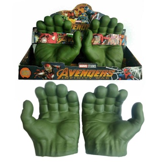 1 Pair Superhero Hulk Ironman spiderman The Avengers Smash Hands Gloves Toy kbfl 