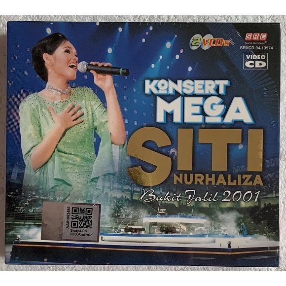 Siti Nurhaliza : Konsert Mega Siti Nurhaliza Bukit Jalil 2001 VCD