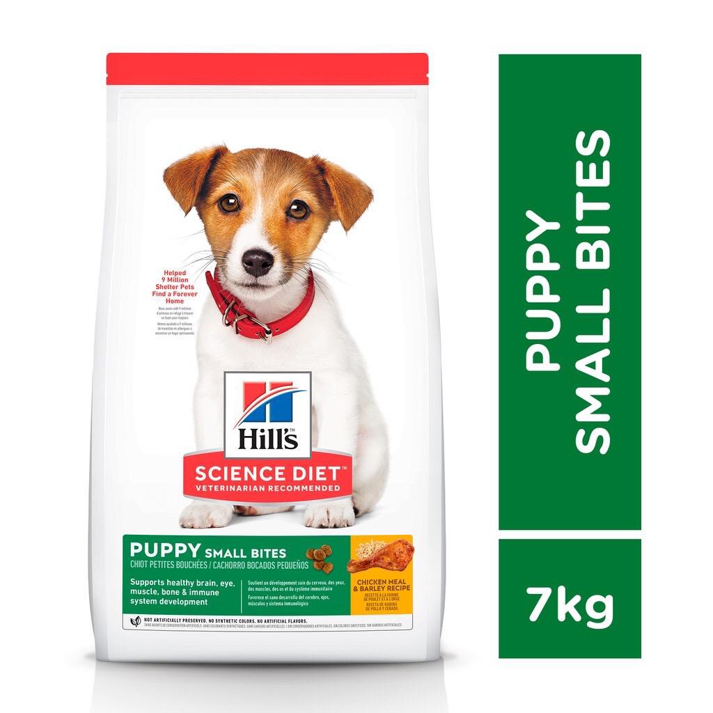 hill's science diet chicken and barley puppy