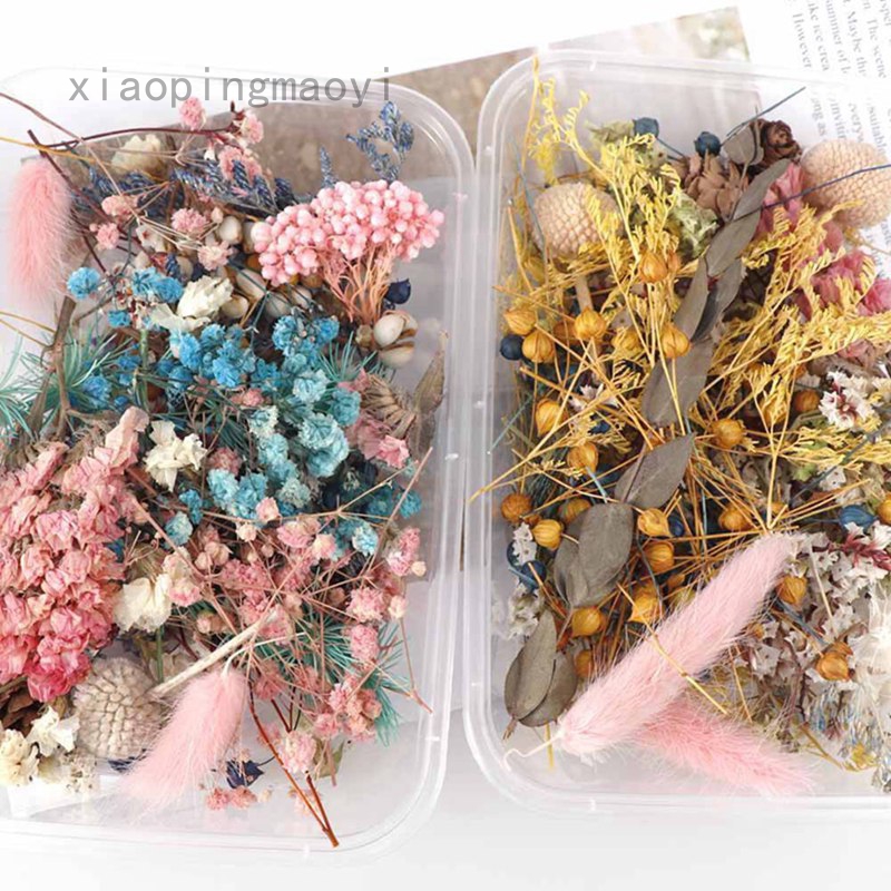 Dried Flower Candle Handmade Making Aromatherapy Wax Piece ...