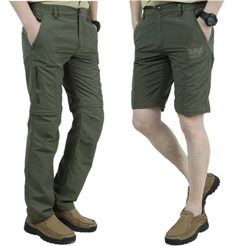 men's pants that zip off to shorts